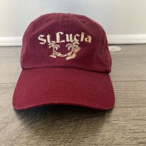 Red St. Lucia Hat
